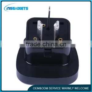 Plug Adaptor Embedded 10A 250V AC Socket EU Style With Protective Door thumbnail-1