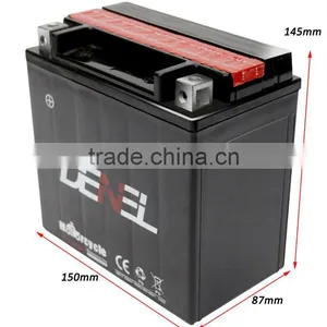 12V YTX14-BS Dry-charged Three Wheel Motorcycle MF Three Wheel Motorcycle Battery thumbnail-3