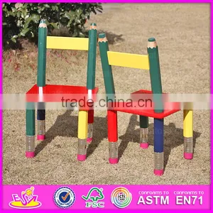 2015 Excellent Quality Cheap Folding Kids Pencil Table and Chairs,Cartoon Pencil Used Children Table and Chair Wholesale WO8G138 thumbnail-6