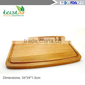 Customizable Acacia Wood Chopping Board of Household Kitchen Anvil Food thumbnail-5