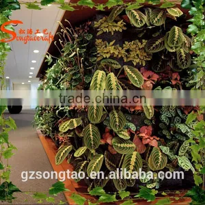 Artificial Green Grass Wall for Landscaping Entertainment Adornment Indoor Outdoor Flooring thumbnail-2