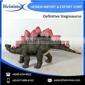 2017 Jurassic Park Best Quality Realistic Dinosaur Stegosaurus thumbnail-5