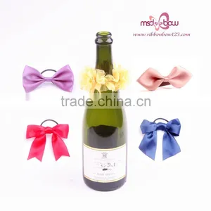 MSD Satin Ribbon Bows for Wine Bottle,perfume Bottle,cosmetics Bottle /ribbon Bow With Loop as Gift Bow/kids Hair Ribbon Bows thumbnail-1