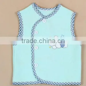 Soft Cool Baby Summer Clothes White Vest Baby Toddler Vest thumbnail-3