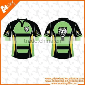 JR112 Dry Fit Sublimation Scottish Rugby Jersey thumbnail-1