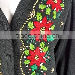 Unisex Knitted Christmas Sweaters Uglysweaters Cardigan Christmas Jumper thumbnail-2