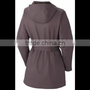 New Arrival Ladies Soft Shell Fashionable Design Jacket Winter Coat thumbnail-2