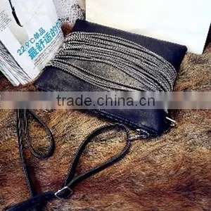 DY0137Z Europea Fashion Ladies Chain Envelope Clutch Bag thumbnail-3