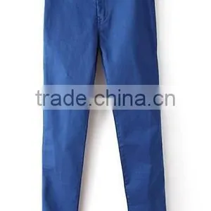 Runwaylover EY0616P Hot Sale 2017 Women High Waist Denim Pencil Pants thumbnail-6