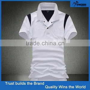 Customized Mercerized Cotton Polo Shirts thumbnail-4