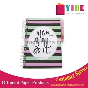 Cheap Spiral Paper Cover Planner With PP Index Page thumbnail-1
