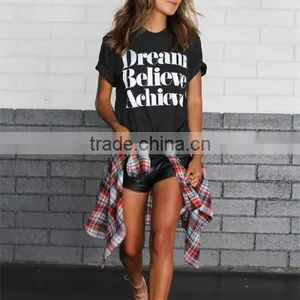 Wholesale 2017 New Design Shirts Casual for Ladies Shirt thumbnail-3