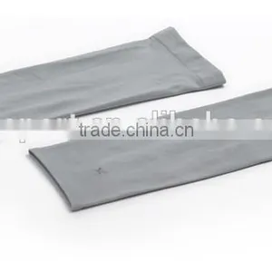 Gray Oem Logo Spandex Stretch Arm Sleeves thumbnail-1