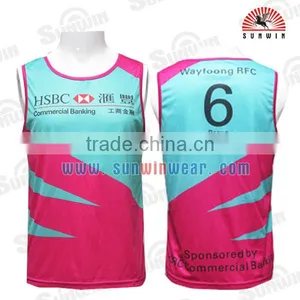 Custom Sublimated Cheap Reversible Basketball Jerseys With Numbers thumbnail-2