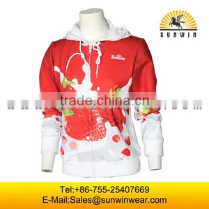 New Style Fashion Hoodie Sweatshirt High Quality Sublimation Printed Hoodies For Girls thumbnail-1
