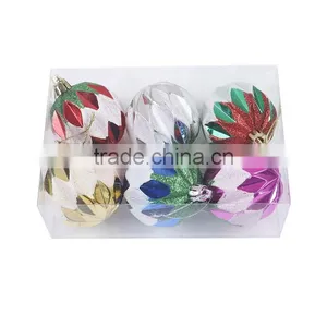Plastic Christmas Party Decorations Multicolor Round Rhombus thumbnail-2