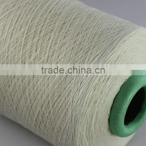 Nm17 Raw White Recycled Worsted Cotton Working Knitted Glove Yarn to Russia thumbnail-1