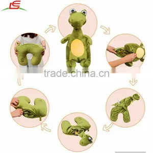 Custom Stuffed Plush Toy 2 in 1 Change Into U Pillow thumbnail-2