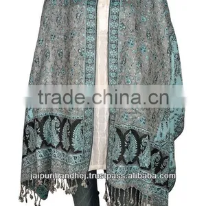 2017 Indian Women's Rajasthani Ladies Pashmian Stole, Dupatta,Shawl thumbnail-1