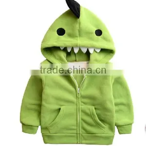 Winter Fleece Hooded Baby Romper With Zipper thumbnail-5