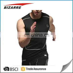 Wholesale Custom Stringer Tank Top Fitness Men Jersey Sleeveless Vest thumbnail-6