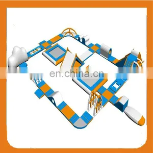 2016 High Quality Giant Inflatable Floating Water Park Equipments For Sale thumbnail-1