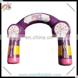 Portable Inflatable Arch for Rental, Inflatable Finish Line for Event, Sport Archway for Advertising thumbnail-1