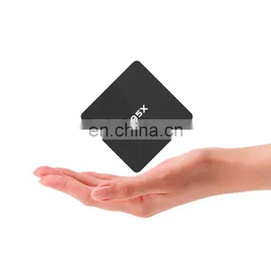 High Quality Black Small Wifi 2.4G Quad Core HD 4k Android 6.0 Smart TV Box thumbnail-1