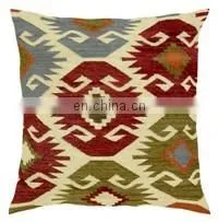 Hot Selling Traditional Kilim Style Pillow and Sofa Handmade Cotton Cushion Cover Replacement Decoration Pillow thumbnail-1