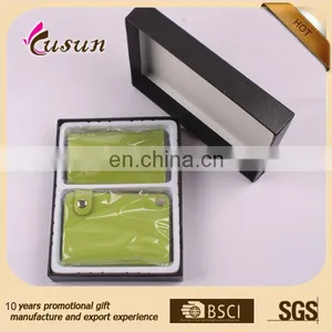 Latest Design PVC Name Credit Card Protector Holder Wallet thumbnail-2