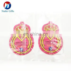 2017 Advertising Custom Logo Printed Bulk Car Air Fresheners thumbnail-1
