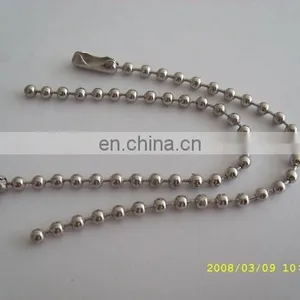 High Quality Decorative Metal Chain Metal Ball Chain for Sale thumbnail-1