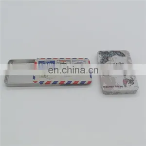 Small Metal Candy Tin Boxes With Slide Lid Chewing Tin Boxes thumbnail-6