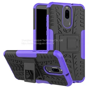 Hybrid Kickstand Protective Phone HARD TPU Case Cover For Huawei Mate 10 Lite thumbnail-4