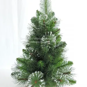 Artificial Christmas Burlap Tree thumbnail-1