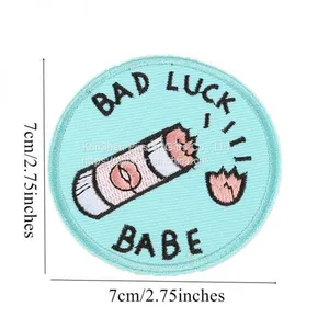Clothes Sew On Iron On Embroidery Patches thumbnail-2