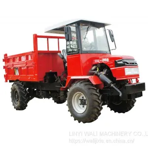 4WD Articulated Steering Fruit Transportation Tractor for Swamp Area thumbnail-3