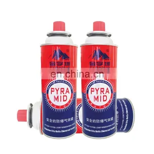 Hebei Newest Design Camping Butane Gas Cylinder 220g and Butane Refill Gas Cartridge thumbnail-1