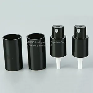 18mm 20mm 22mm 24mm Neck Wholesale Black&Gold&Solver Color Plastic Hand Press Type Essential Oil Mist Sprayer thumbnail-1