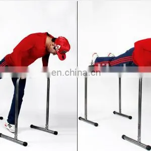 Wholesale Exercise Dip Station Bars,Stainless Steel Parallel Bar,parallel Dip Bars for Sale thumbnail-6