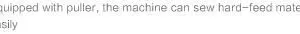 600-03 High-speed Interlock Sewing Machine With Rear Puller thumbnail-4