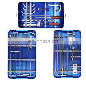 Orthopedic Surgical Instruments New Expert Tibial Interlocking Intramedullary Nails Instrument Set for Bone Surgery thumbnail-2