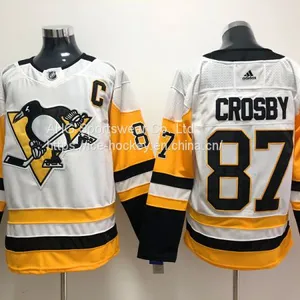 Pittsburgh Penguins #87 Crosby White Jersey thumbnail-1