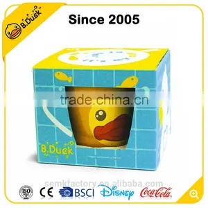 Wholesale Cute Duck Animal Design Enamel Porcelain Ceramic Material Coffee Mug thumbnail-4