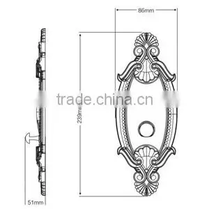Metal Curtain Tiebacks Textile Accessories Accessories thumbnail-6