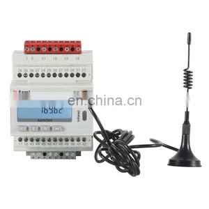 Three Phase Smart Energy Meter Wattmeter Power Meter ADW300 RS485 Modbus-RTU Din Rail Powered Metered Watt Watt thumbnail-1