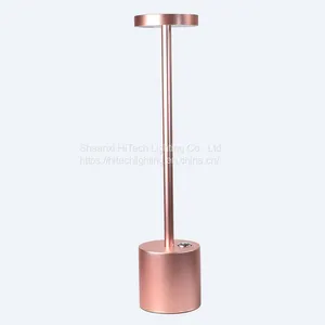 LED Bar Light Table Lamp Touch Dimmable EU USB Night Light Romantic Dinner Light Retro Vintage Desk Lamp thumbnail-5