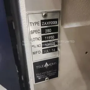 Second Hand Weaving Machine Tsudakoma ZAX9200i 280cm Used Air Jet Looms Year 2016 Staubli 1681 Cam thumbnail-5