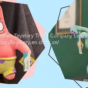 Spongebob Patrick Star Crab Boss Brother OctopusGary Plush Toy Pillow Pendant Dolls thumbnail-3