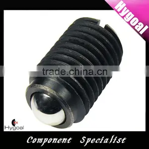 M6 Black Oxided Steel Ball Indexing Plunger 6504-ST-SH thumbnail-1